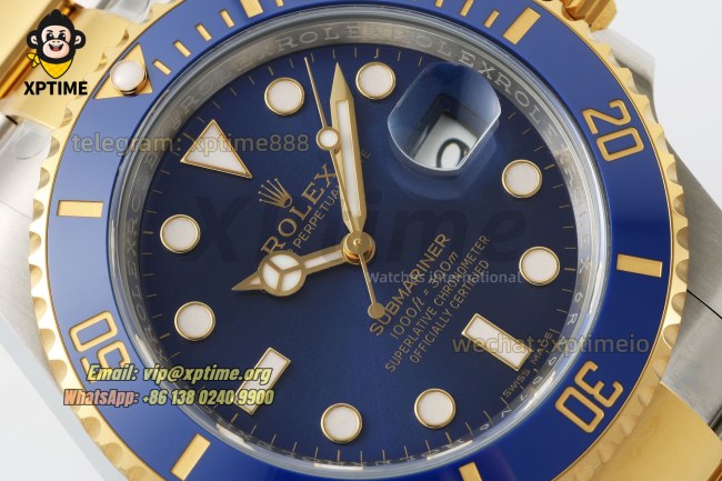 Submariner 116613LB 40mm ARF Blue/Dot on YG/SS Bracelet VS3135 Submariner 116613LB 40mm ARF Blue/Dot on YG/SS Bracelet VS3135