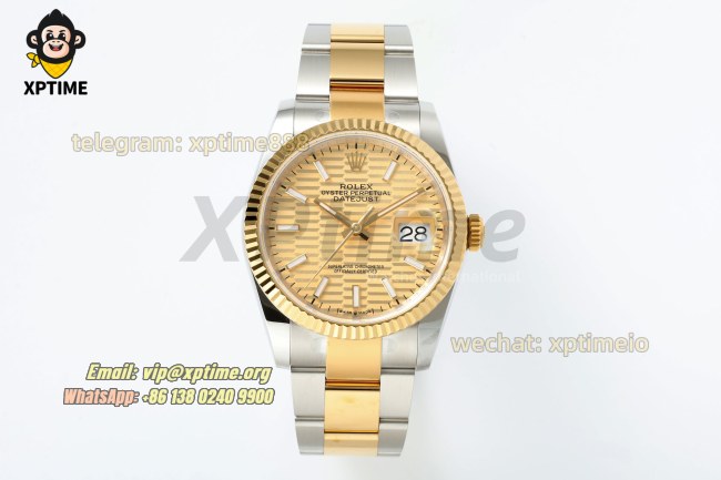 Datejust 126233 36mm ARF YG Textured/Stick on Oys YG/SS Bracelet SH3235 Super Clone Datejust 126233 36mm ARF YG Textured/Stick on Oys YG/SS Bracelet SH3235 Super Clone