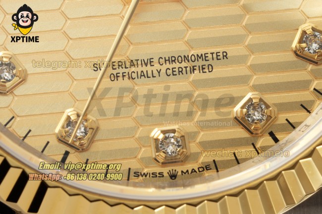 Datejust 126233 36mm ARF YG Textured/Diamond on Oys YG/SS Bracelet SH3235 Super Clone Datejust 126233 36mm ARF YG Textured/Diamond on Oys YG/SS Bracelet SH3235 Super Clone