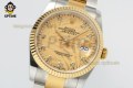 Datejust 126233 36mm ARF YG Palm Motif/Diamond on Oys YG/SS Bracelet SH3235 Super Clone Datejust 126233 36mm ARF YG Palm Motif/Diamond on Oys YG/SS Bracelet SH3235 Super Clone