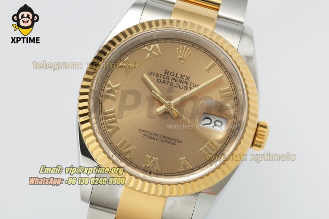 Datejust 126233 36mm ARF YG/Roman on Oys YG/SS Bracelet SH3235 Super Clone Datejust 126233 36mm ARF YG/Roman on Oys YG/SS Bracelet SH3235 Super Clone