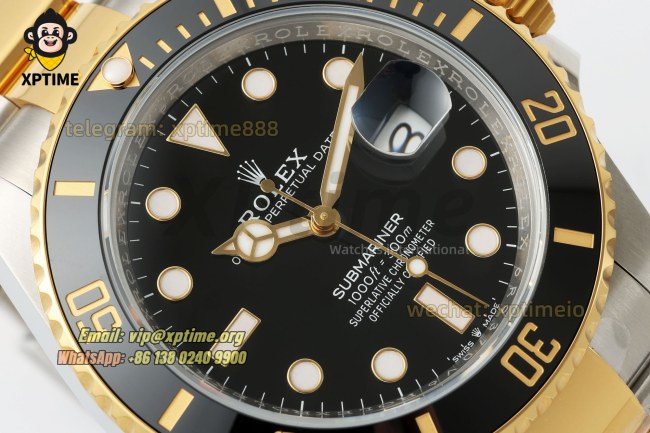 Submariner 126613LN 41mm ARF Black/Dot on YG/SS Bracelet SH3235 Submariner 126613LN 41mm ARF Black/Dot on YG/SS Bracelet SH3235