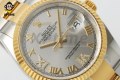 Datejust 126233 36mm ARF Silver/Roman on Oys YG/SS Bracelet SH3235 Super Clone Datejust 126233 36mm ARF Silver/Roman on Oys YG/SS Bracelet SH3235 Super Clone