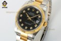 Datejust 126233 36mm ARF Black/Diamond on Oys YG/SS Bracelet SH3235 Super Clone Datejust 126233 36mm ARF Black/Diamond on Oys YG/SS Bracelet SH3235 Super Clone