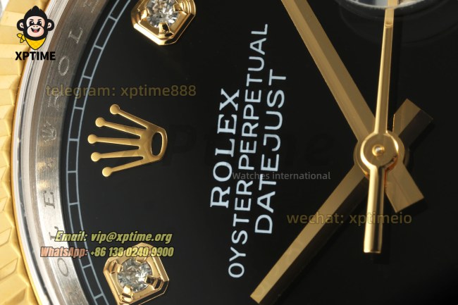 Datejust 126233 36mm ARF Black/Diamond on Oys YG/SS Bracelet SH3235 Super Clone Datejust 126233 36mm ARF Black/Diamond on Oys YG/SS Bracelet SH3235 Super Clone