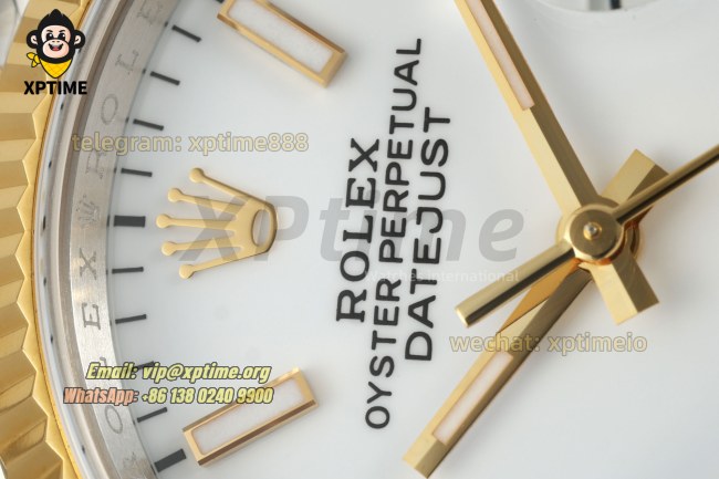 Datejust 126233 36mm ARF White/Stick on Oys YG/SS Bracelet SH3235 Super Clone Datejust 126233 36mm ARF White/Stick on Oys YG/SS Bracelet SH3235 Super Clone