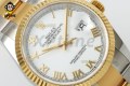 Datejust 126233 36mm ARF White/Roman on Oys YG/SS Bracelet SH3235 Super Clone Datejust 126233 36mm ARF White/Roman on Oys YG/SS Bracelet SH3235 Super Clone