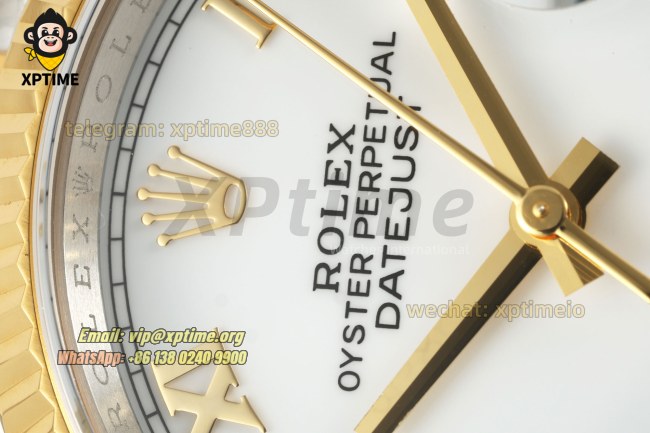 Datejust 126233 36mm ARF White/Roman on Oys YG/SS Bracelet SH3235 Super Clone Datejust 126233 36mm ARF White/Roman on Oys YG/SS Bracelet SH3235 Super Clone