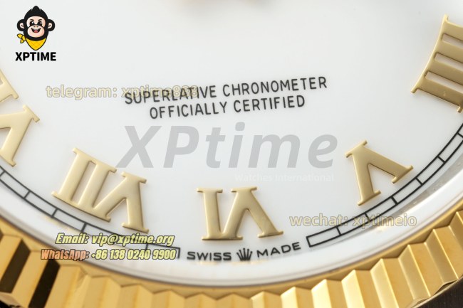 Datejust 126233 36mm ARF White/Roman on Oys YG/SS Bracelet SH3235 Super Clone Datejust 126233 36mm ARF White/Roman on Oys YG/SS Bracelet SH3235 Super Clone