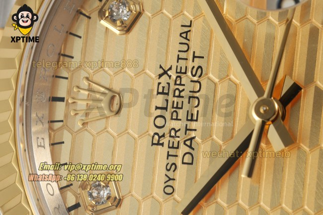 Datejust 126233 36mm ARF YG Textured/Diamond on Jub YG/SS Bracelet SH3235 Super Clone Datejust 126233 36mm ARF YG Textured/Diamond on Jub YG/SS Bracelet SH3235 Super Clone