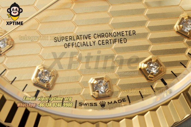 Datejust 126233 36mm ARF YG Textured/Diamond on Jub YG/SS Bracelet SH3235 Super Clone Datejust 126233 36mm ARF YG Textured/Diamond on Jub YG/SS Bracelet SH3235 Super Clone