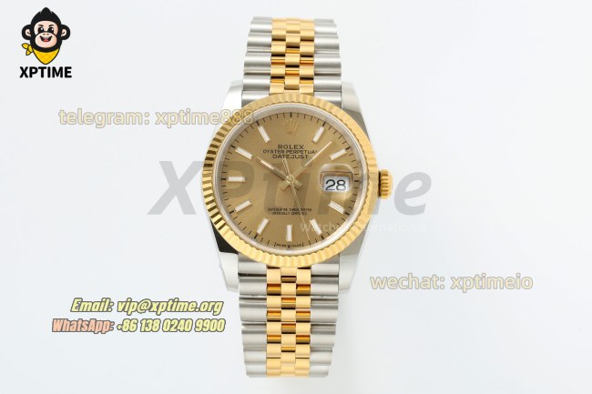 Datejust 126233 36mm ARF YG /Stick on Jub YG/SS Bracelet SH3235 Super Clone Datejust 126233 36mm ARF YG /Stick on Jub YG/SS Bracelet SH3235 Super Clone