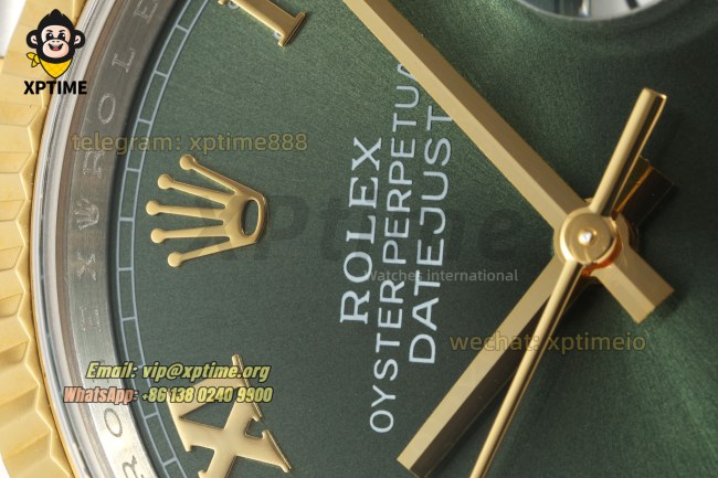 Datejust 126233 36mm ARF Green/Roman on Jub YG/SS Bracelet SH3235 Super Clone Datejust 126233 36mm ARF Green/Roman on Jub YG/SS Bracelet SH3235 Super Clone