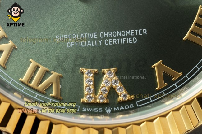 Datejust 126233 36mm ARF Green/Roman on Jub YG/SS Bracelet SH3235 Super Clone Datejust 126233 36mm ARF Green/Roman on Jub YG/SS Bracelet SH3235 Super Clone