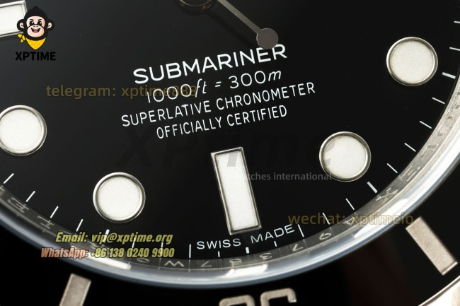 Submariner 114060 40mm ARF Black/Dot on SS/SS Bracelet VR3130 Submariner 114060 40mm ARF Black/Dot on SS/SS Bracelet VR3130