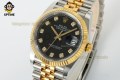 Datejust 126233 36mm ARF Black/Diamond on Jub YG/SS Bracelet SH3235 Super Clone Datejust 126233 36mm ARF Black/Diamond on Jub YG/SS Bracelet SH3235 Super Clone