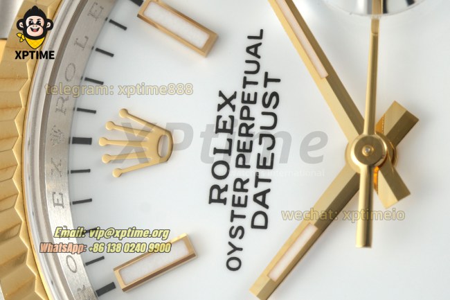 Datejust 126233 36mm ARF White/Stick on Jub YG/SS Bracelet SH3235 Super Clone Datejust 126233 36mm ARF White/Stick on Jub YG/SS Bracelet SH3235 Super Clone