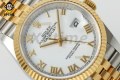 Datejust 126233 36mm ARF White/Roman on Jub YG/SS Bracelet SH3235 Super Clone Datejust 126233 36mm ARF White/Roman on Jub YG/SS Bracelet SH3235 Super Clone