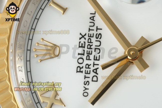 Datejust 126233 36mm ARF White/Roman on Jub YG/SS Bracelet SH3235 Super Clone Datejust 126233 36mm ARF White/Roman on Jub YG/SS Bracelet SH3235 Super Clone