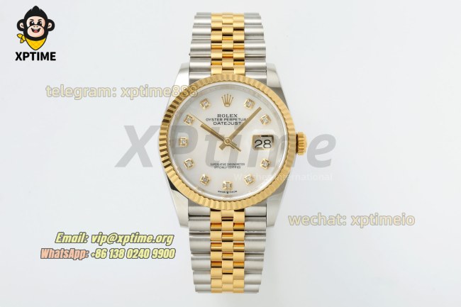 Datejust 126233 36mm ARF Mop/Diamond on Jub YG/SS Bracelet SH3235 Super Clone Datejust 126233 36mm ARF Mop/Diamond on Jub YG/SS Bracelet SH3235 Super Clone