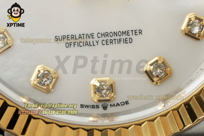Datejust 126233 36mm ARF Mop/Diamond on Jub YG/SS Bracelet SH3235 Super Clone Datejust 126233 36mm ARF Mop/Diamond on Jub YG/SS Bracelet SH3235 Super Clone