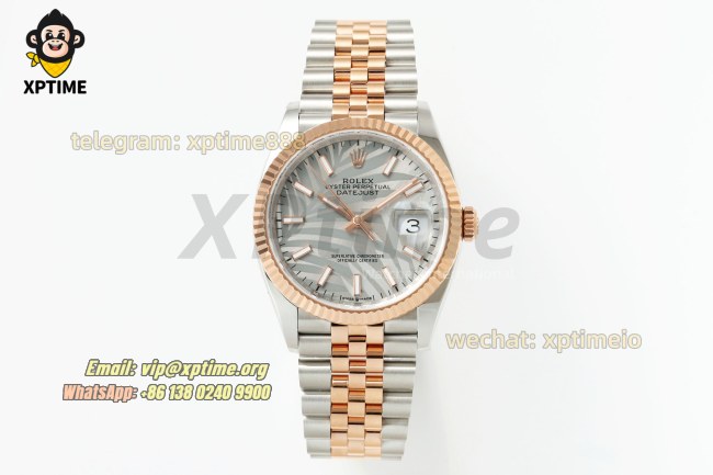 Datejust 126231 36mm ARF Silver Palm Motif/Stick on Jub RG/SS Bracelet SH3235 Super Clone (Weighted) Datejust 126231 36mm ARF Silver Palm Motif/Stick on Jub RG/SS Bracelet SH3235 Super Clone (Weighted)