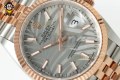Datejust 126231 36mm ARF Silver Palm Motif/Stick on Jub RG/SS Bracelet SH3235 Super Clone (Weighted) Datejust 126231 36mm ARF Silver Palm Motif/Stick on Jub RG/SS Bracelet SH3235 Super Clone (Weighted)