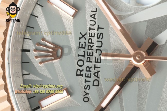 Datejust 126231 36mm ARF Silver Palm Motif/Stick on Jub RG/SS Bracelet SH3235 Super Clone (Weighted) Datejust 126231 36mm ARF Silver Palm Motif/Stick on Jub RG/SS Bracelet SH3235 Super Clone (Weighted)