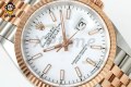 Datejust 126231 36mm ARF White/Stick on Jub RG/SS Bracelet SH3235 Super Clone (Weighted) Datejust 126231 36mm ARF White/Stick on Jub RG/SS Bracelet SH3235 Super Clone (Weighted)