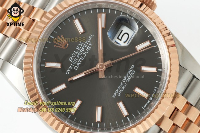 Datejust 126231 36mm ARF Gray/Stick on Oys RG/SS Bracelet SH3235 Super Clone (Weighted) Datejust 126231 36mm ARF Gray/Stick on Oys RG/SS Bracelet SH3235 Super Clone (Weighted)