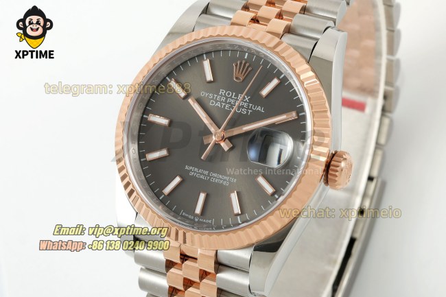 Datejust 126231 36mm ARF Gray/Stick on Oys RG/SS Bracelet SH3235 Super Clone (Weighted) Datejust 126231 36mm ARF Gray/Stick on Oys RG/SS Bracelet SH3235 Super Clone (Weighted)