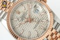 Datejust 126231 36mm ARF Silver Textured/Stick on Jub RG/SS Bracelet SH3235 Super Clone (Weighted) Datejust 126231 36mm ARF Silver Textured/Stick on Jub RG/SS Bracelet SH3235 Super Clone (Weighted)