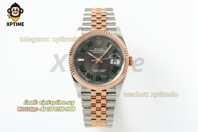 Datejust 126231 36mm ARF Gray/Roman on Jub RG/SS Bracelet SH3235 Super Clone (Weighted) Datejust 126231 36mm ARF Gray/Roman on Jub RG/SS Bracelet SH3235 Super Clone (Weighted)
