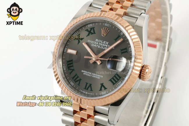 Datejust 126231 36mm ARF Gray/Roman on Jub RG/SS Bracelet SH3235 Super Clone (Weighted) Datejust 126231 36mm ARF Gray/Roman on Jub RG/SS Bracelet SH3235 Super Clone (Weighted)