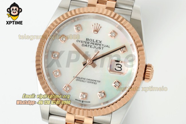 Datejust 126231 36mm ARF Mop/Diamond on Jub RG/SS Bracelet SH3235 Super Clone (Weighted) Datejust 126231 36mm ARF Mop/Diamond on Jub RG/SS Bracelet SH3235 Super Clone (Weighted)