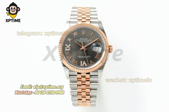 Datejust 126231 36mm ARF Gray/Roman on Oys RG/SS Bracelet SH3235 Super Clone (Weighted) Datejust 126231 36mm ARF Gray/Roman on Oys RG/SS Bracelet SH3235 Super Clone (Weighted)