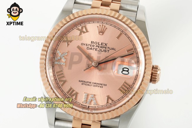 Datejust 126231 36mm ARF Rose Gold/Roman on Jub RG/SS Bracelet SH3235 Super Clone (Weighted) Datejust 126231 36mm ARF Rose Gold/Roman on Jub RG/SS Bracelet SH3235 Super Clone (Weighted)