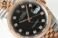 Datejust 126231 36mm ARF Black/Diamond on Jub RG/SS Bracelet SH3235 Super Clone (Weighted) Datejust 126231 36mm ARF Black/Diamond on Jub RG/SS Bracelet SH3235 Super Clone (Weighted)