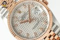 Datejust 126231 36mm ARF Silver Textured/Diamond on Jub RG/SS Bracelet SH3235 Super Clone (Weighted) Datejust 126231 36mm ARF Silver Textured/Diamond on Jub RG/SS Bracelet SH3235 Super Clone (Weighted)