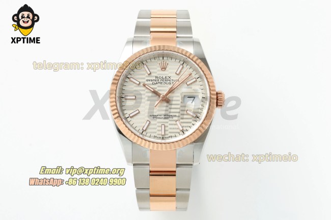 Datejust 126231 36mm ARF Silver Textured/Stick on Oys RG/SS Bracelet SH3235 Super Clone (Weighted) Datejust 126231 36mm ARF Silver Textured/Stick on Oys RG/SS Bracelet SH3235 Super Clone (Weighted)