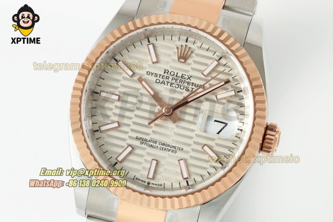 Datejust 126231 36mm ARF Silver Textured/Stick on Oys RG/SS Bracelet SH3235 Super Clone (Weighted) Datejust 126231 36mm ARF Silver Textured/Stick on Oys RG/SS Bracelet SH3235 Super Clone (Weighted)