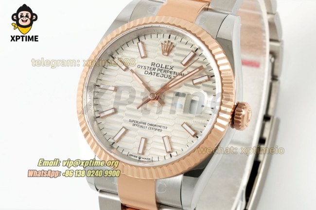 Datejust 126231 36mm ARF Silver Textured/Stick on Oys RG/SS Bracelet SH3235 Super Clone (Weighted) Datejust 126231 36mm ARF Silver Textured/Stick on Oys RG/SS Bracelet SH3235 Super Clone (Weighted)