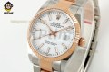 Datejust 126231 36mm ARF White/Stick on Oys RG/SS Bracelet SH3235 Super Clone (Weighted) Datejust 126231 36mm ARF White/Stick on Oys RG/SS Bracelet SH3235 Super Clone (Weighted)