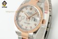 Datejust 126231 36mm ARF Silver Textured/Diamond on Oys RG/SS Bracelet SH3235 Super Clone (Weighted) Datejust 126231 36mm ARF Silver Textured/Diamond on Oys RG/SS Bracelet SH3235 Super Clone (Weighted)