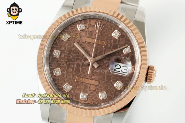 Datejust 126231 36mm ARF Chocolate/Diamond on Oys RG/SS Bracelet SH3235 Super Clone (Weighted) Datejust 126231 36mm ARF Chocolate/Diamond on Oys RG/SS Bracelet SH3235 Super Clone (Weighted)