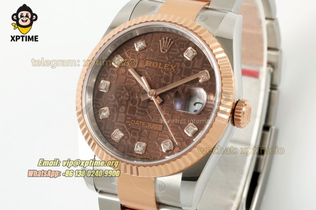 Datejust 126231 36mm ARF Chocolate/Diamond on Oys RG/SS Bracelet SH3235 Super Clone (Weighted) Datejust 126231 36mm ARF Chocolate/Diamond on Oys RG/SS Bracelet SH3235 Super Clone (Weighted)