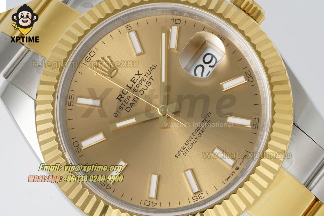 Datejust 126333 41mm ARF Champagne/Stick on Oys YG/SS Bracelet SH3235 Super Clone (Weighted) Datejust 126333 41mm ARF Champagne/Stick on Oys YG/SS Bracelet SH3235 Super Clone (Weighted)