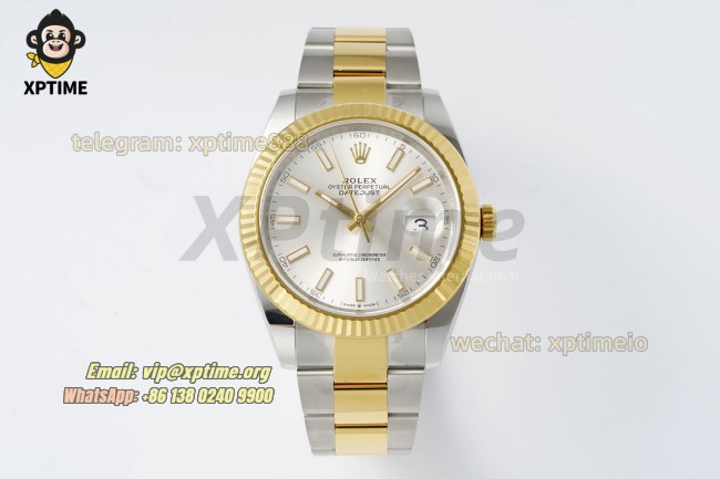Datejust 126333 41mm ARF Silver/Stick on Oys YG/SS Bracelet SH3235 Super Clone (Weighted) Datejust 126333 41mm ARF Silver/Stick on Oys YG/SS Bracelet SH3235 Super Clone (Weighted)