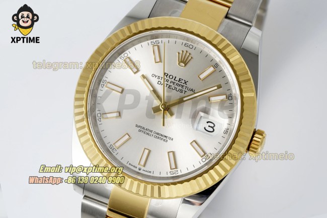 Datejust 126333 41mm ARF Silver/Stick on Oys YG/SS Bracelet SH3235 Super Clone (Weighted) Datejust 126333 41mm ARF Silver/Stick on Oys YG/SS Bracelet SH3235 Super Clone (Weighted)