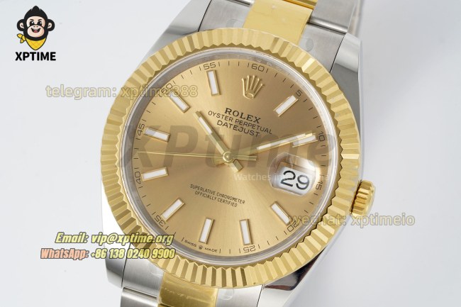 Datejust 126333 41mm ARF Champagne/Stick on Oys YG/SS Bracelet SH3235 Super Clone (Weighted) Datejust 126333 41mm ARF Champagne/Stick on Oys YG/SS Bracelet SH3235 Super Clone (Weighted)